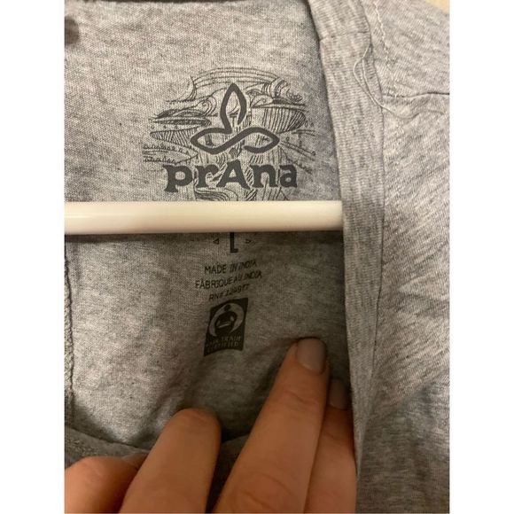 prAna Cropped Tank Top (SZ L) - Picture 3 of 4